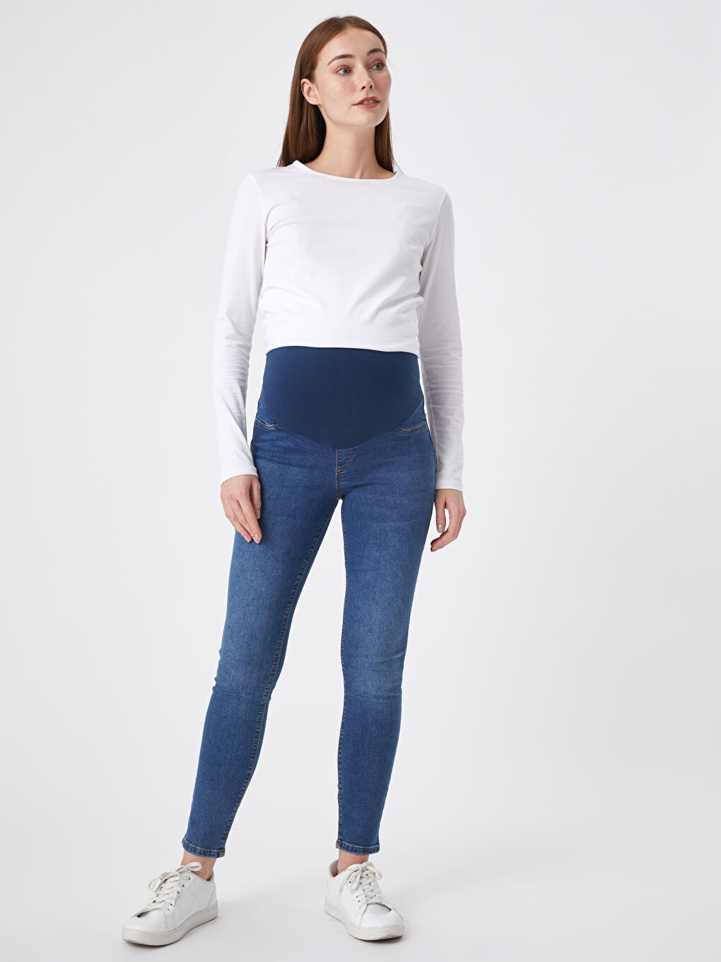 LCWAIKIKI Maternity Indigo Hamile Mercury Skinny Jean Pantolon - 1