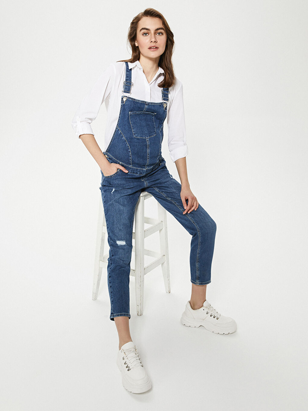 Дънков Гащеризон за Бременни с Каишка на Глезена-5