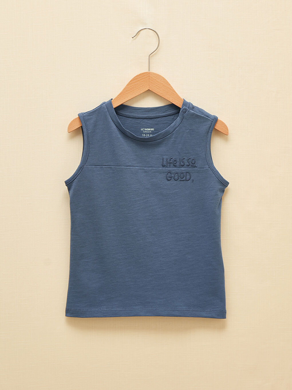 LCW baby Crew Neck Baby Boys' Tank Top -S1BP28Z1-HNE