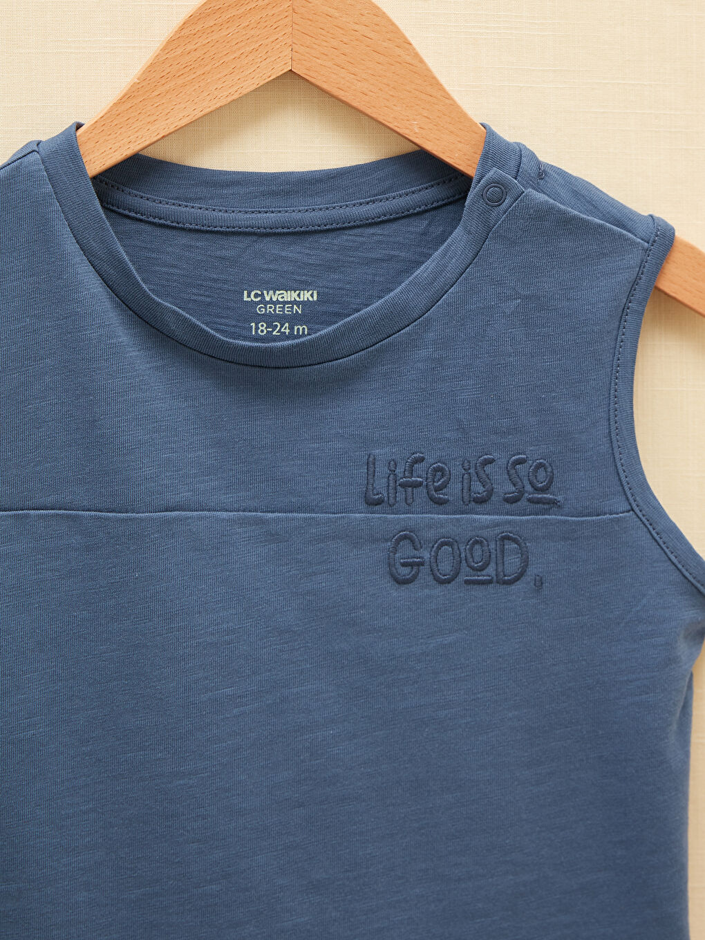 LCW baby Crew Neck Baby Boys' Tank Top -S1BP28Z1-HNE
