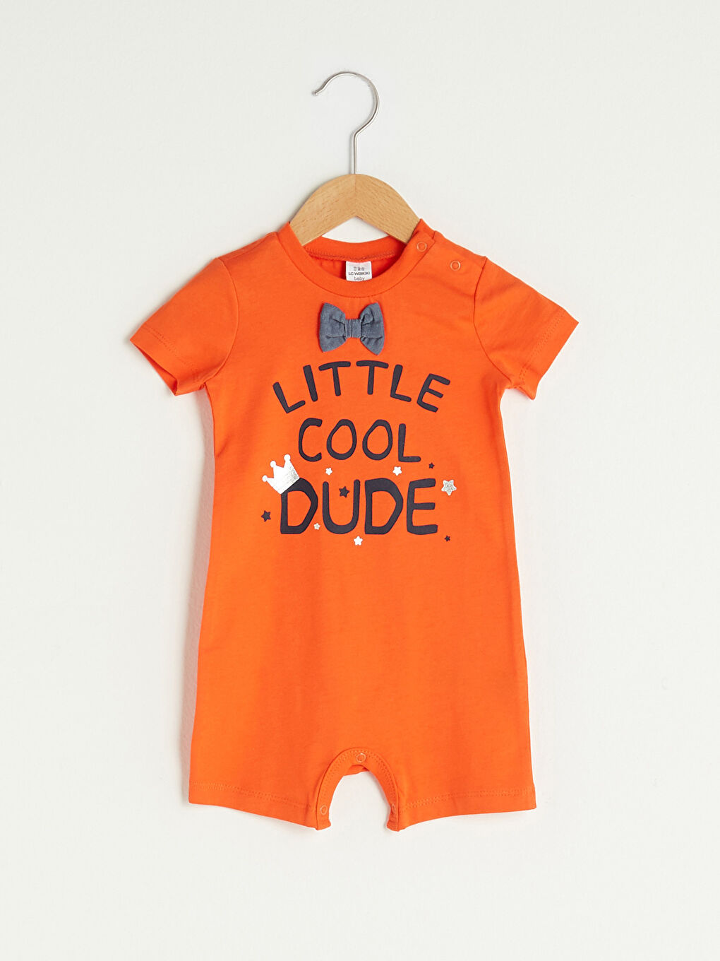 Комбинезон для малышей мальчиков с круглым вырезом, коротким рукавом, принтом, из хлопка, 2 упаковки