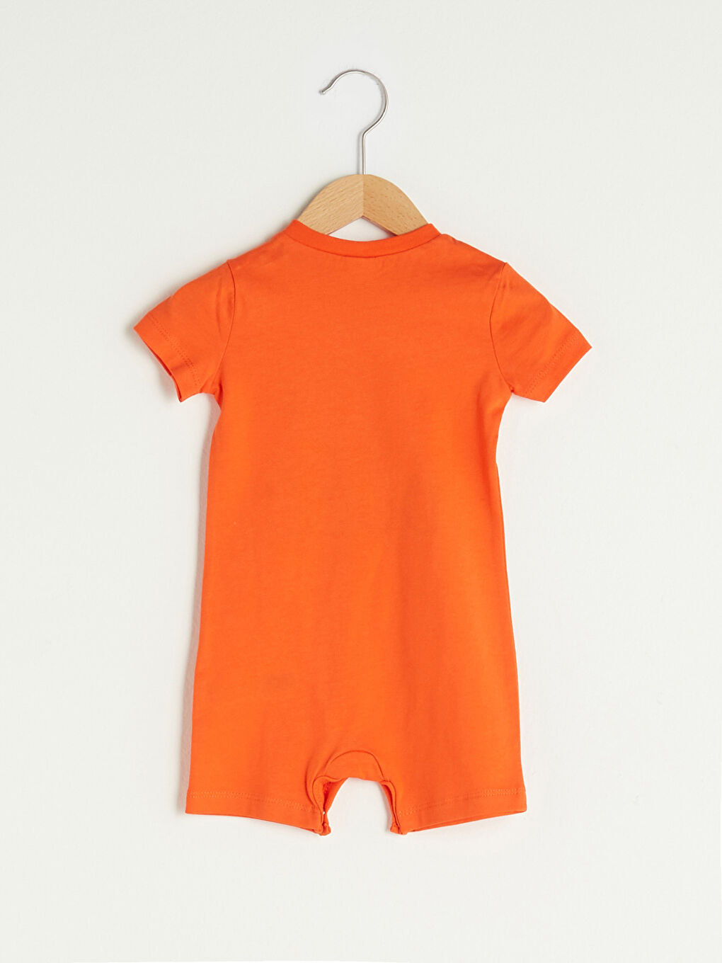 Комбинезон для малышей мальчиков с круглым вырезом, коротким рукавом, принтом, из хлопка, 2 упаковки-1