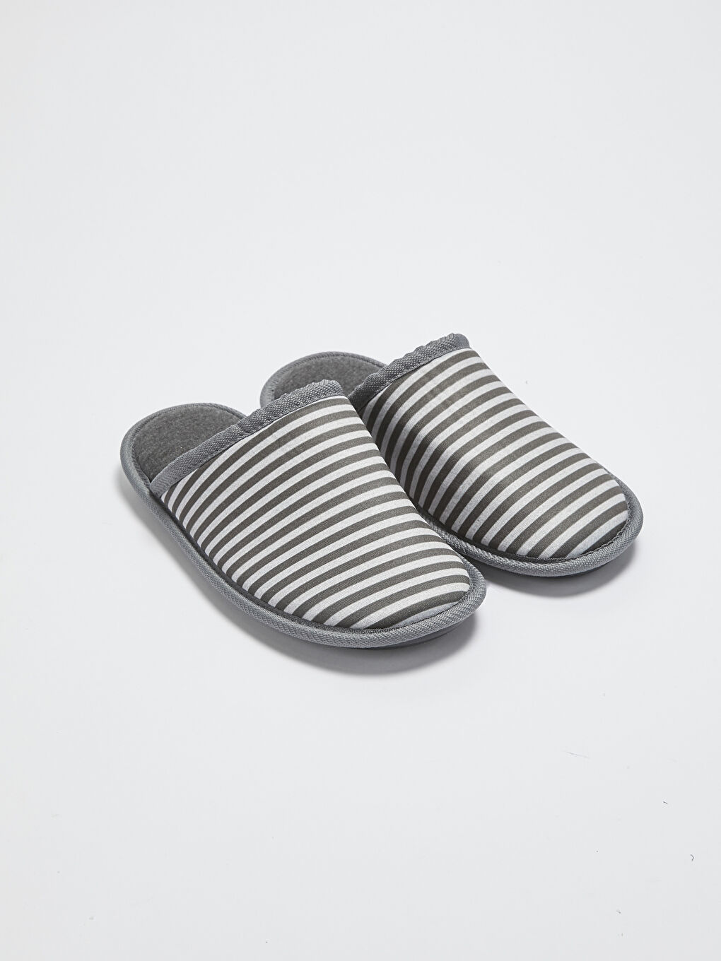 Men's Striped House Slippers