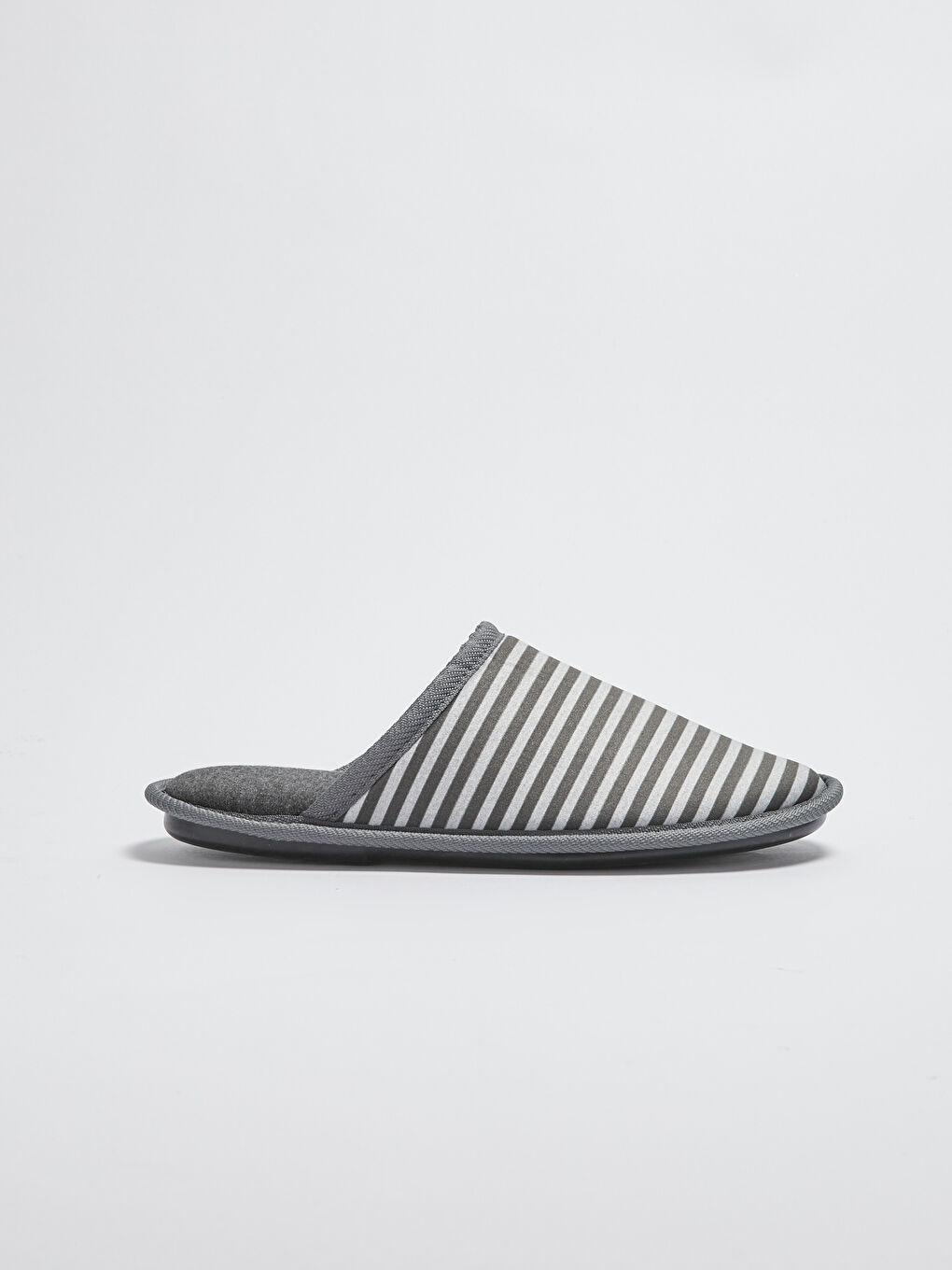 Men's Striped House Slippers-1