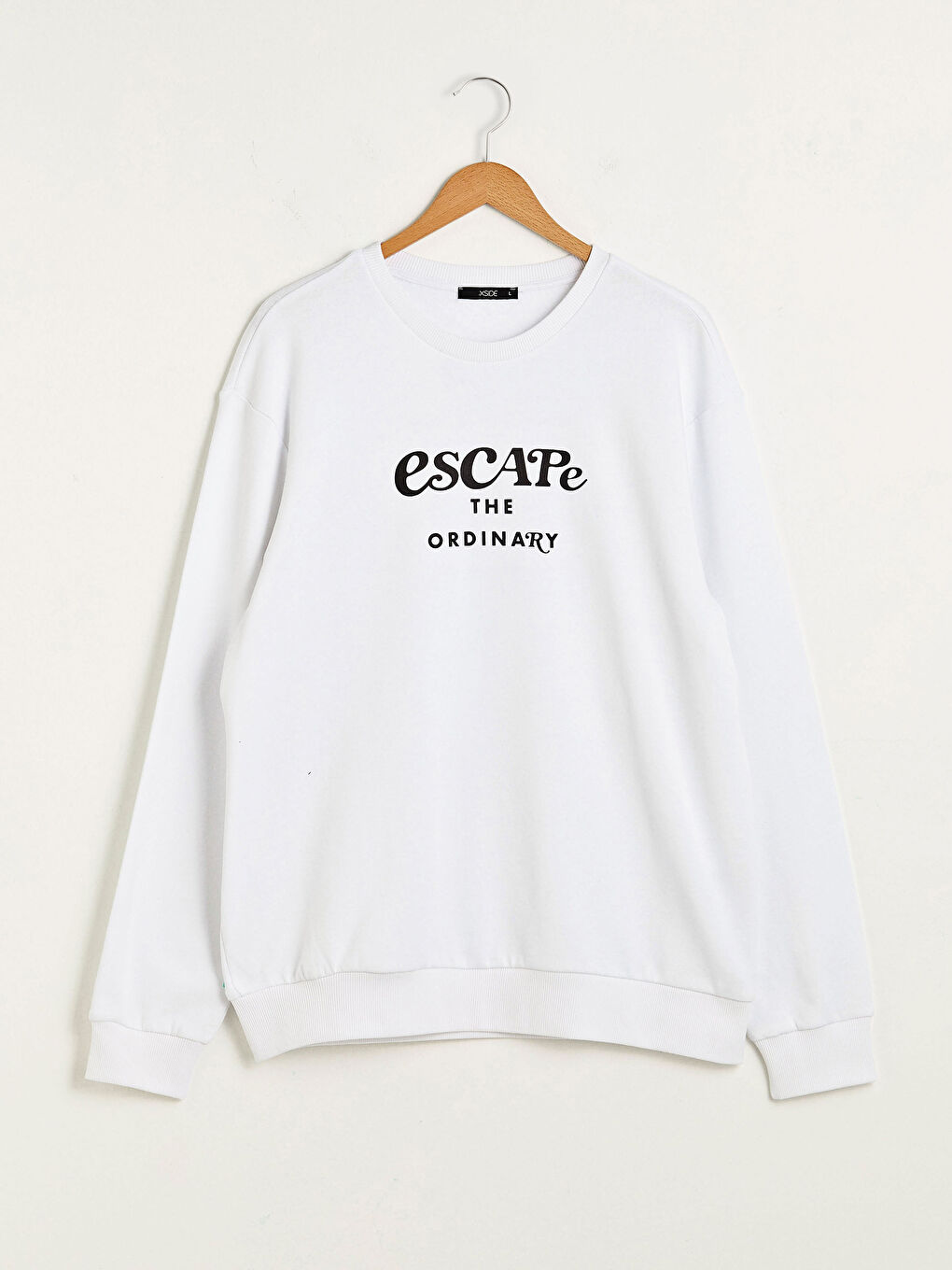 XSIDE Crew Neck Long Sleeve Printed Men's Sweatshirt -S1BQ35Z8-K7U