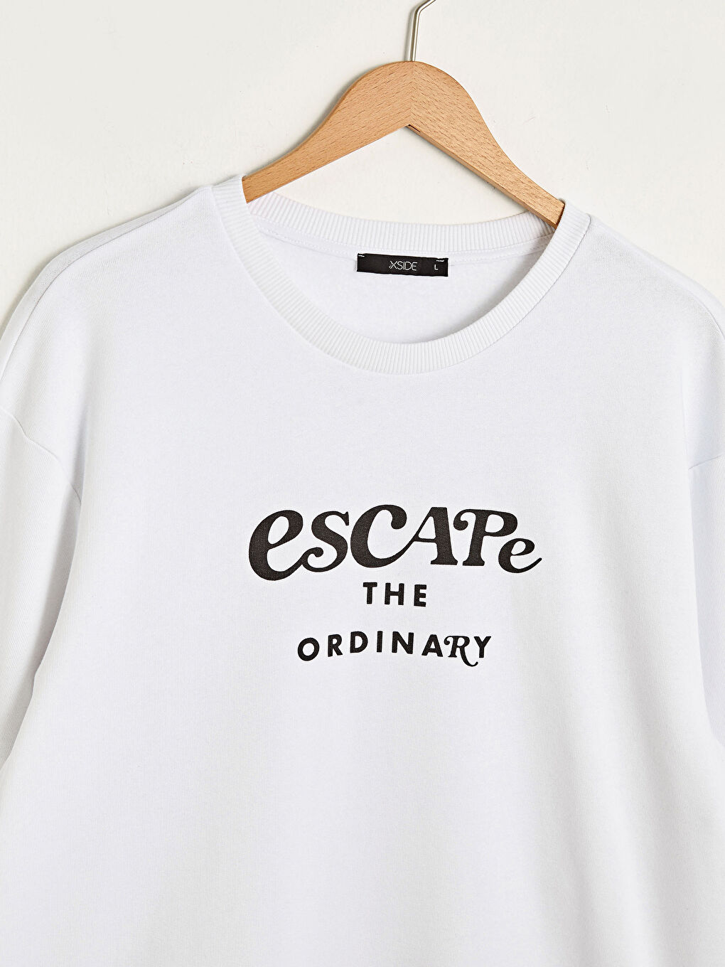 XSIDE Crew Neck Long Sleeve Printed Men's Sweatshirt -S1BQ35Z8-K7U