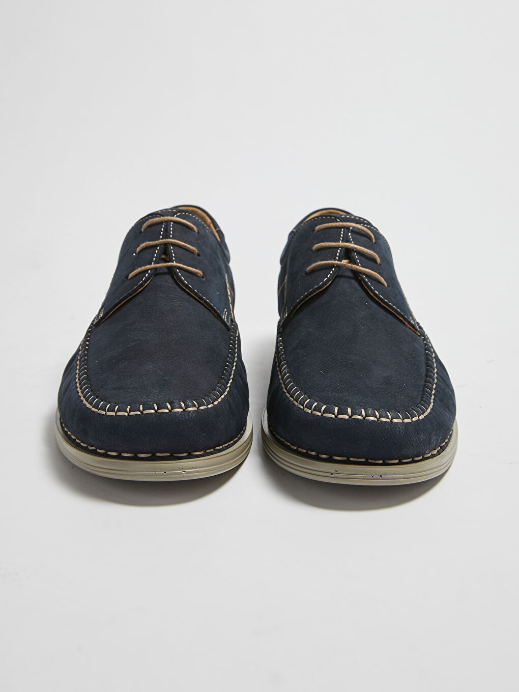 أحذية كلاسيكية جلدية بأربطة للرجال-3