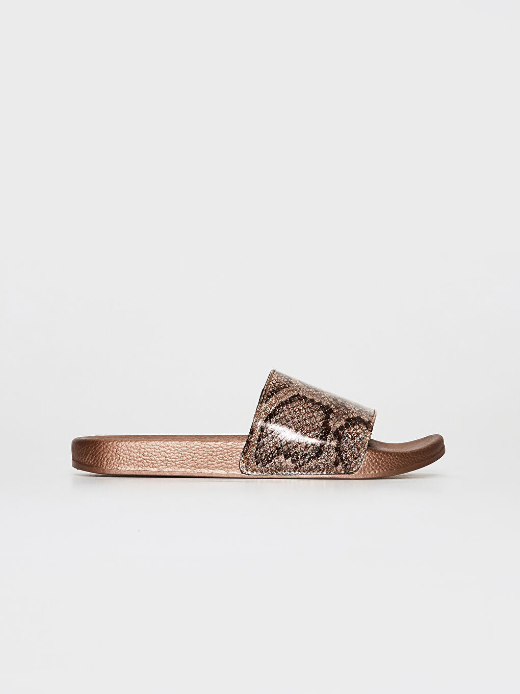 Women’s Faux Leather Slippers-1