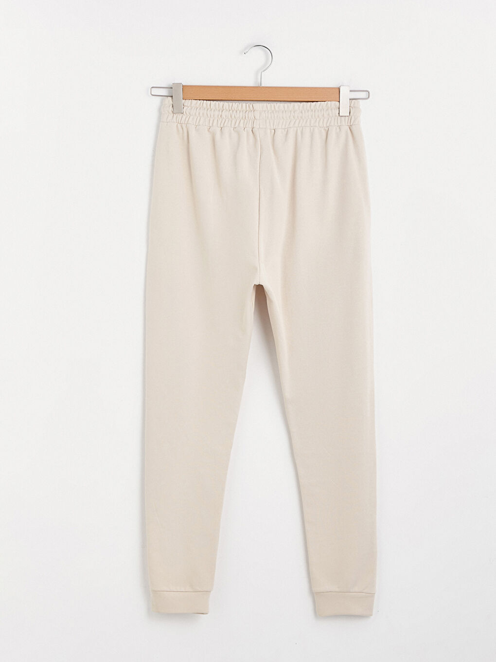 Bej Slim Fit Erkek Eşofman Altı-6