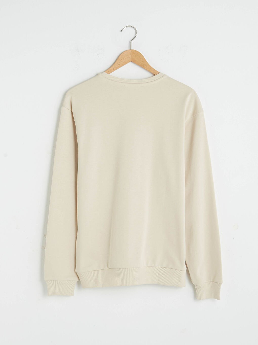 Чоловічий світшот з круглим вирізом і довгими рукавами-1