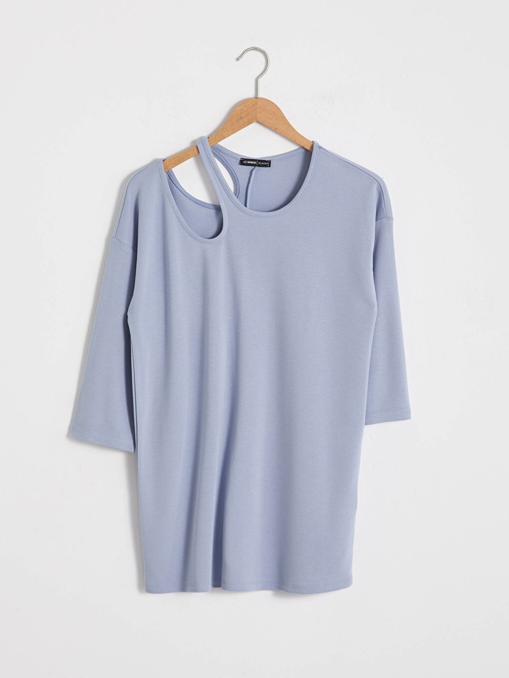 LCWAIKIKI Classic Shoulder Detailed Crew Neck Blouse -S1BS00Z8-QTS