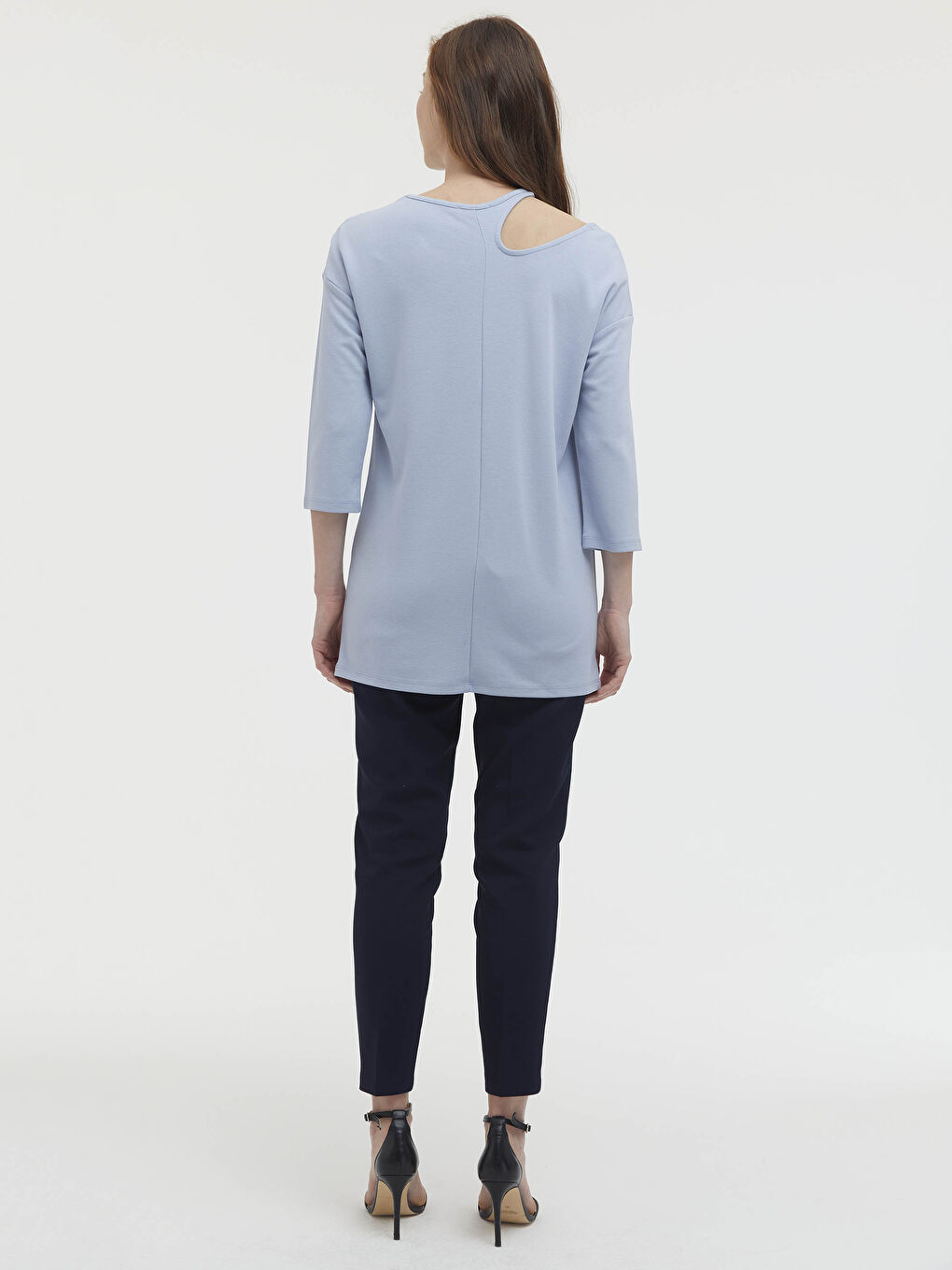 LCWAIKIKI Classic Shoulder Detailed Crew Neck Blouse -S1BS00Z8-QTS
