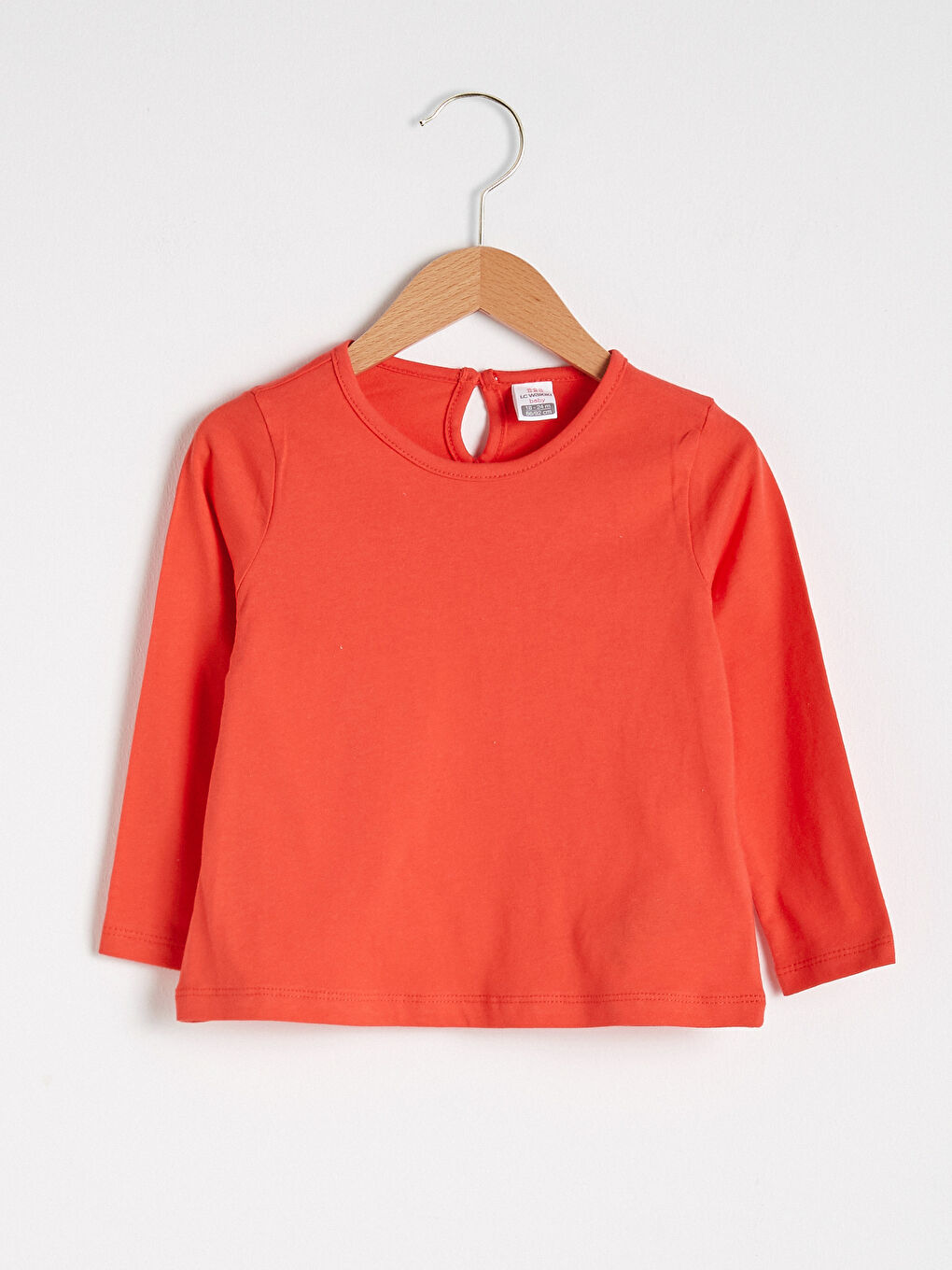 LCW baby Baby Girl's Basic T-Shirt -S1BS09Z1-HBH