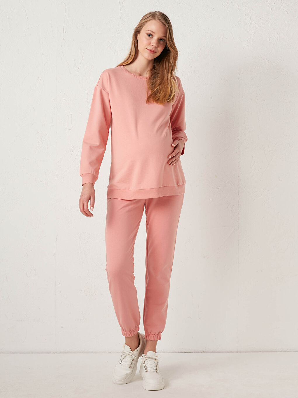 بنطال رياضي حوامل بوسط مطاطي-1