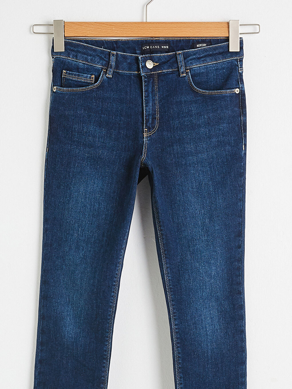 LCW Jeans Κανονική Μέση Ερμής Στενή Εφαρμογή για Γυναίκες Ροντέο Τζιν Παντελόνι -S1BS87Z8-309