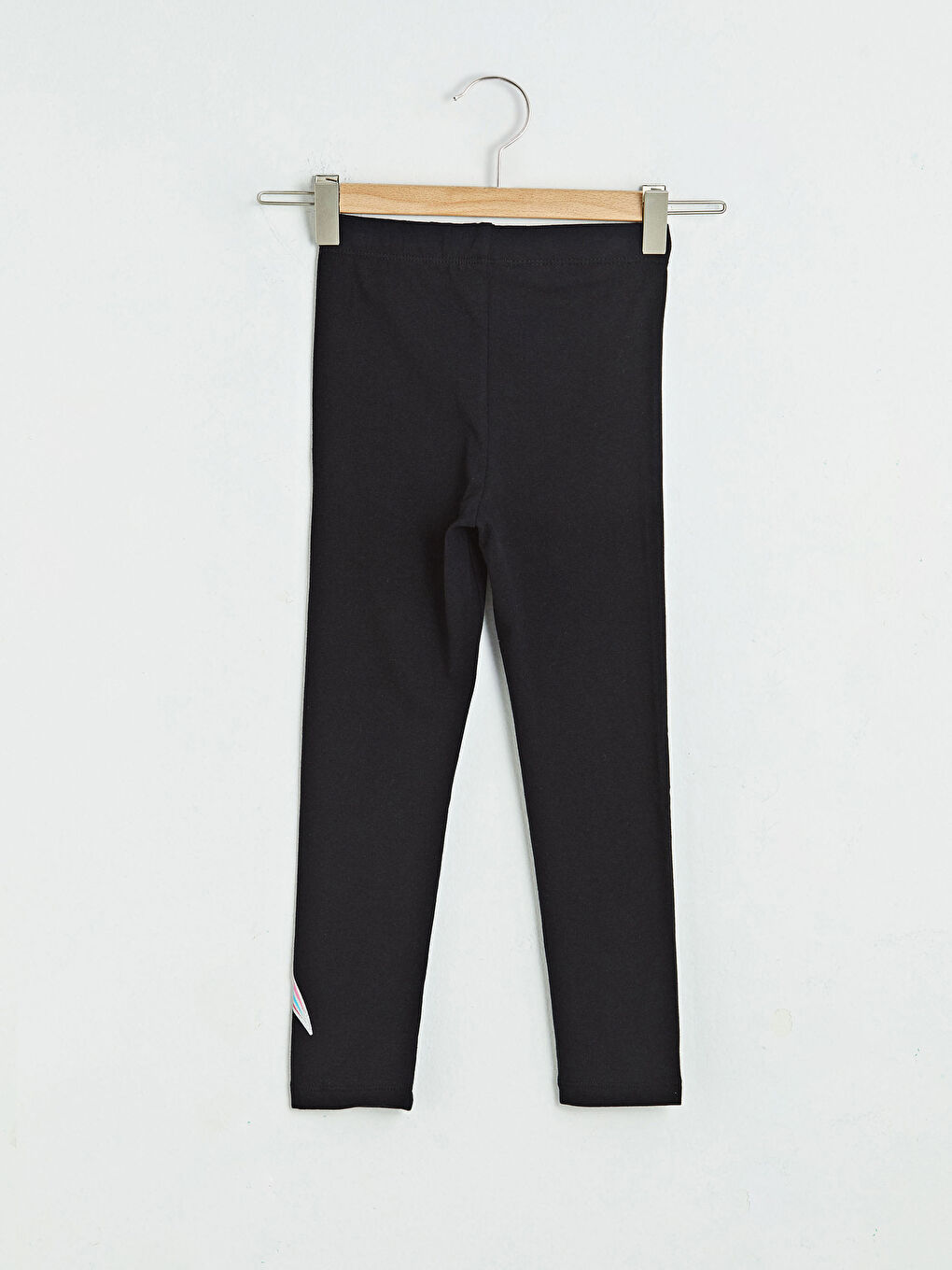 Printed Cotton Girls Long Leggings-1