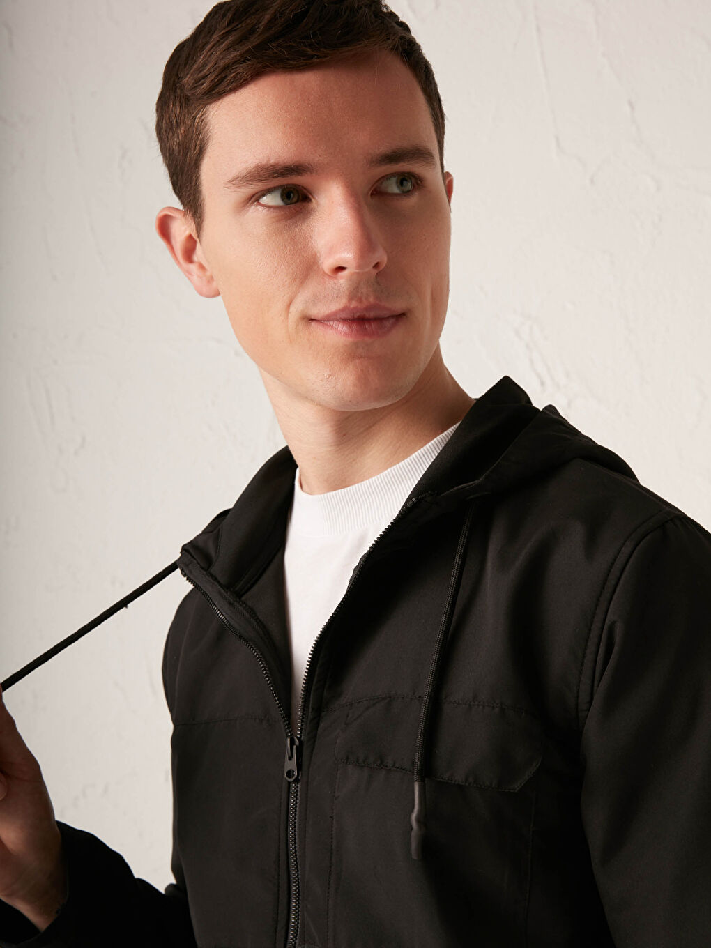XSIDE Kapüşonlu Fermuarlı Sweatshirt -S1BT73Z8-PHM