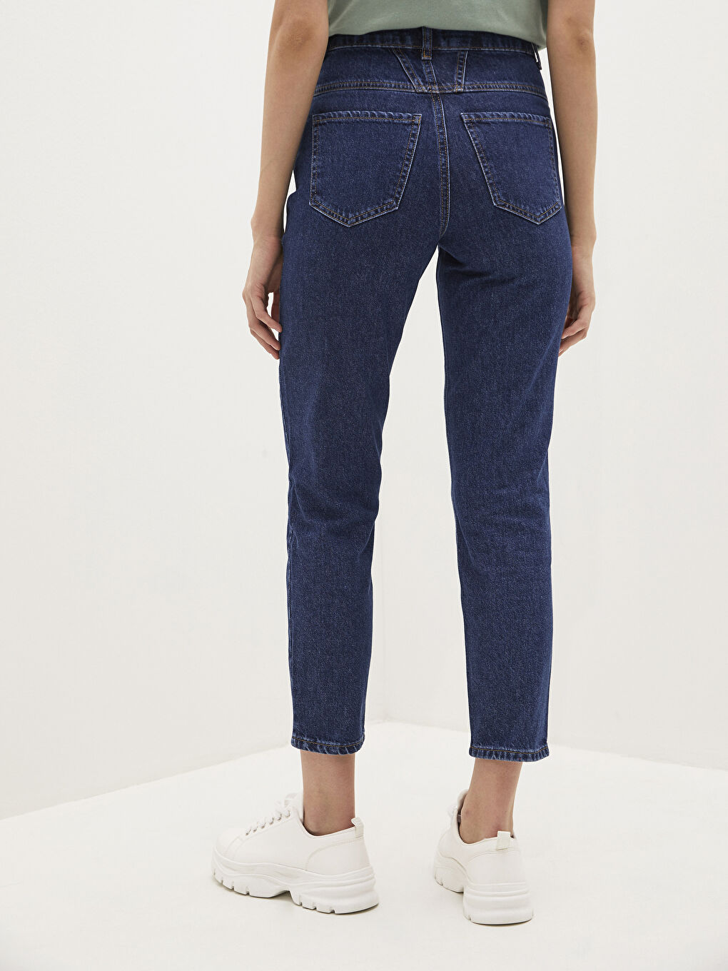 LCW Jeans Ψηλόμεσο Μομ Φιτ Τζιν Rodeo -S1BT78Z8-309