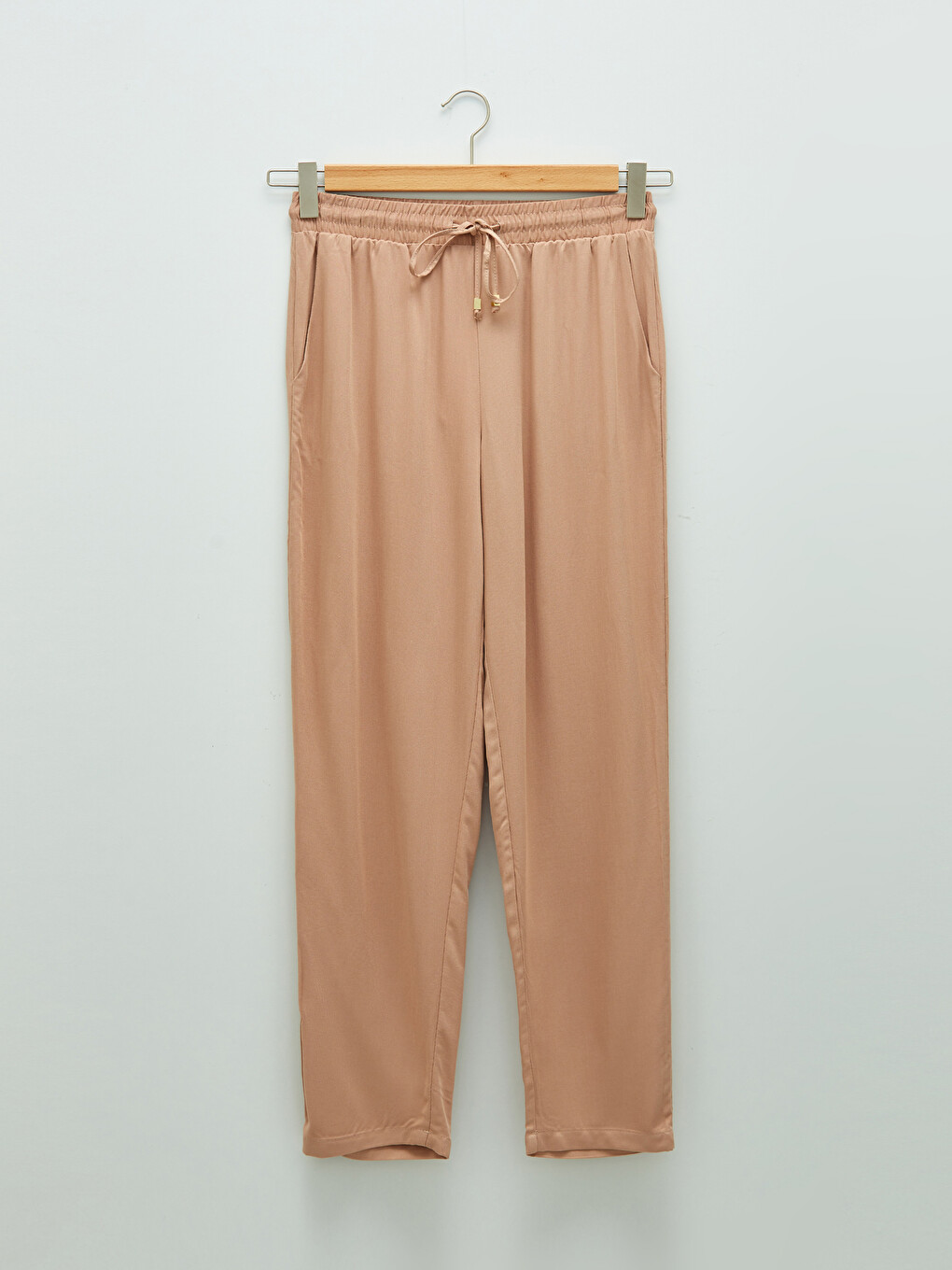 Pantalone za Žene od Belmando Materijala sa Elastičnim Strukem i Džepovima-13