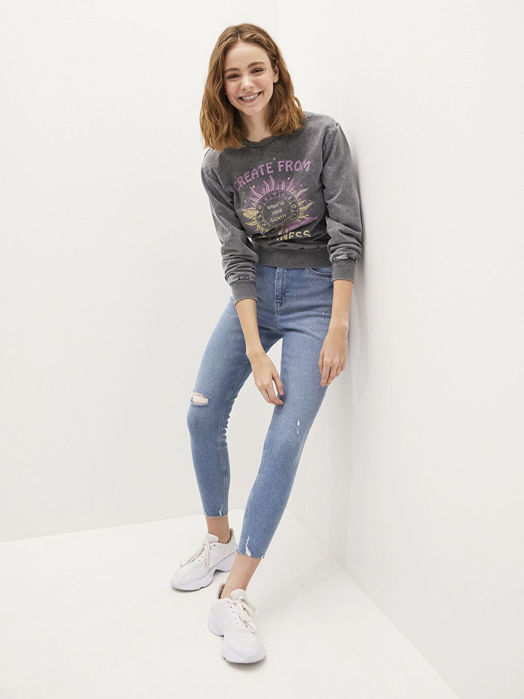 İndigo Yüksek Bel Jüpiter Süper Skinny Fit Kadın Jean Pantolon-4