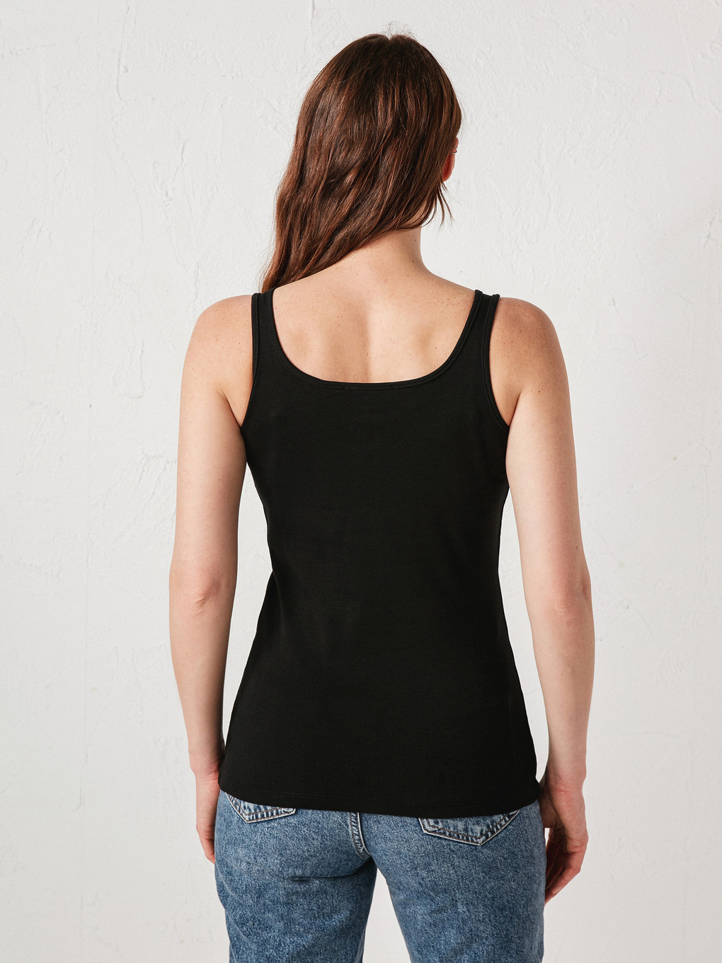 Strappy U-neck Cotton Women's Athlete-4