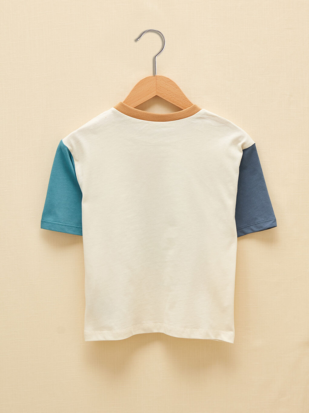 Crew Neck Short Sleeve Printed Baby Boys' T-Shirt and Shorts 2 Pack Set-2