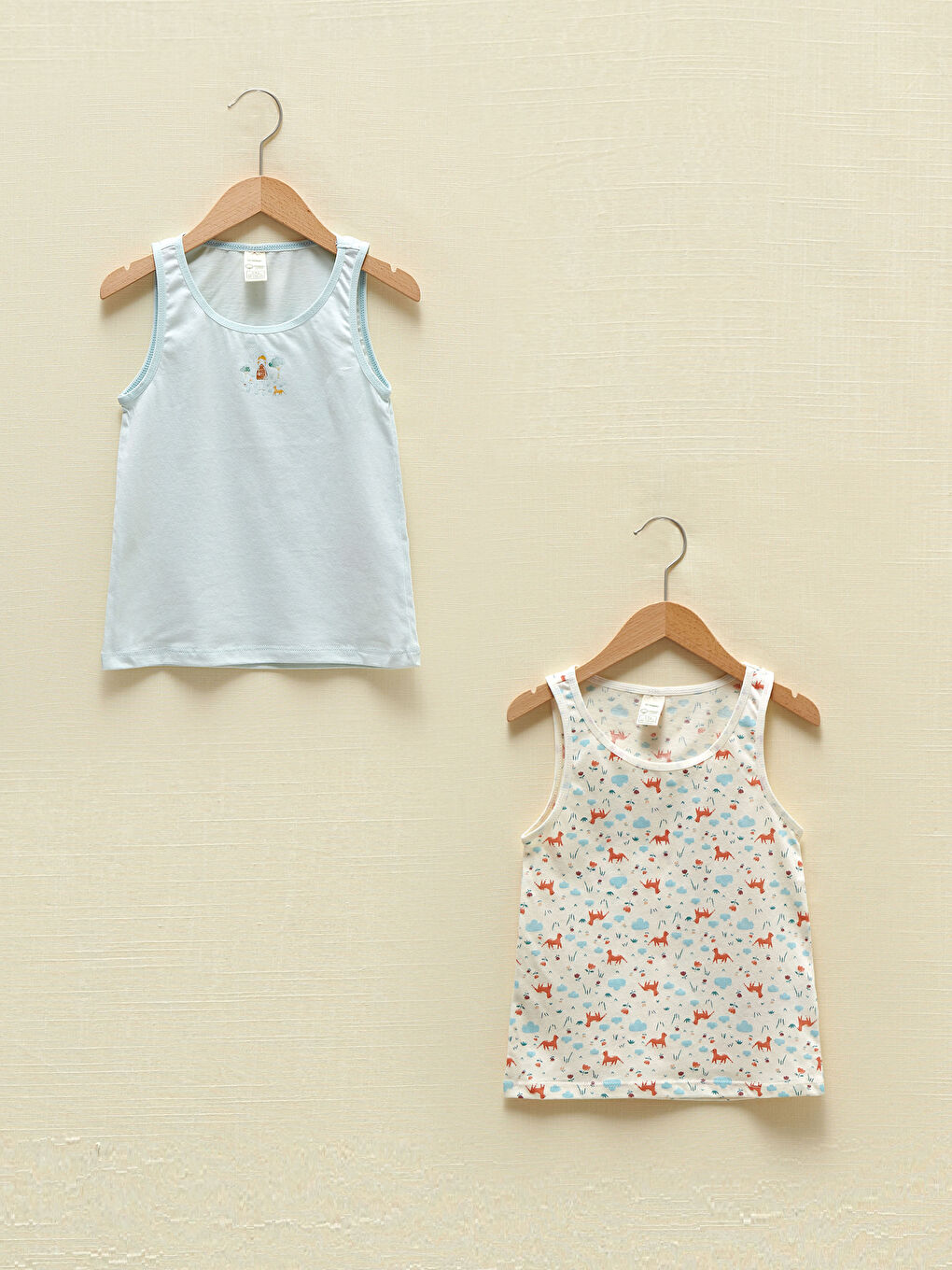 Crew Neck Printed Girl Athlete 2 Pieces