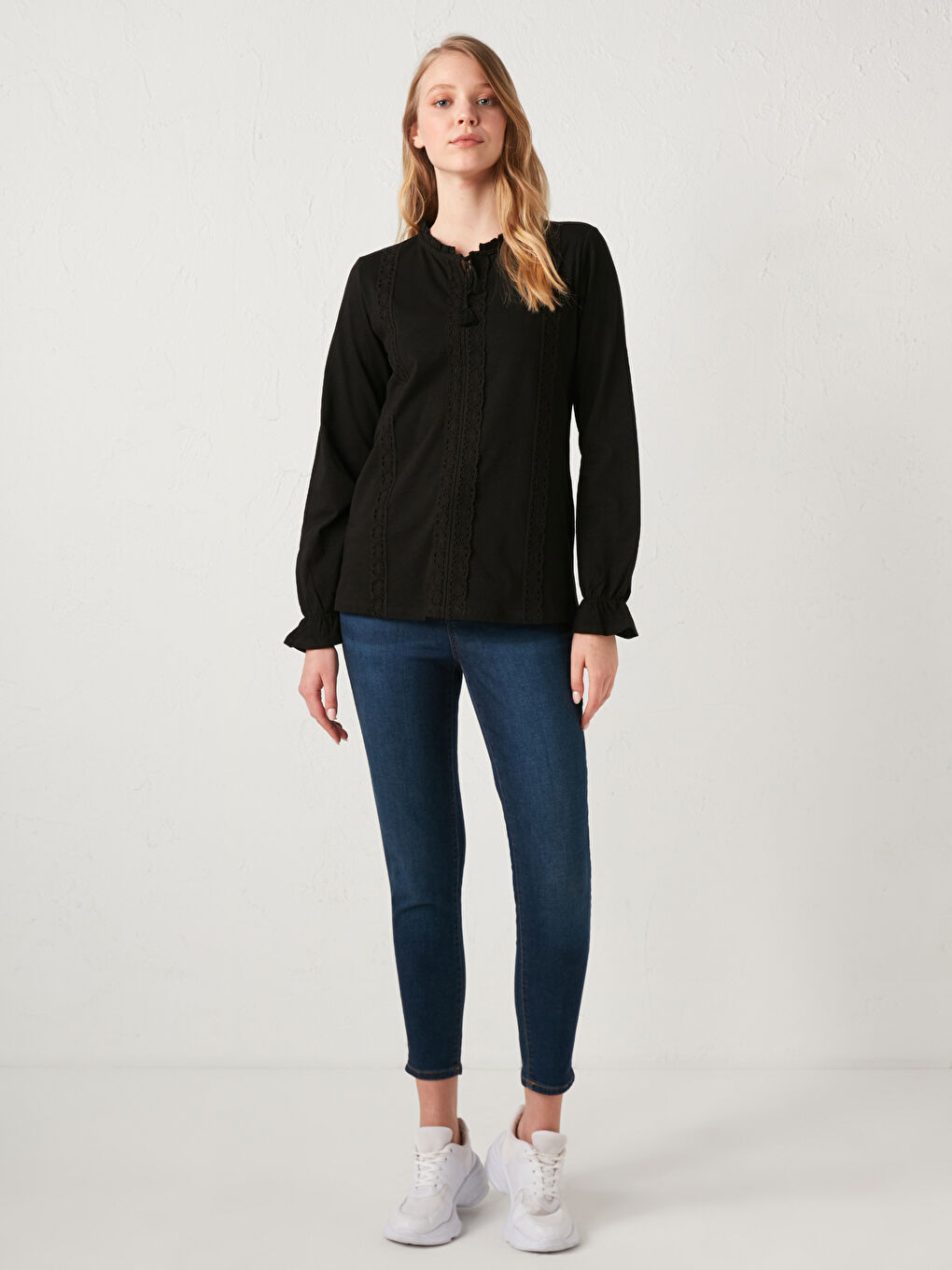 LCW Grace Bluza sa vezom i detaljem vezivanja -S1BY21Z8-CVL