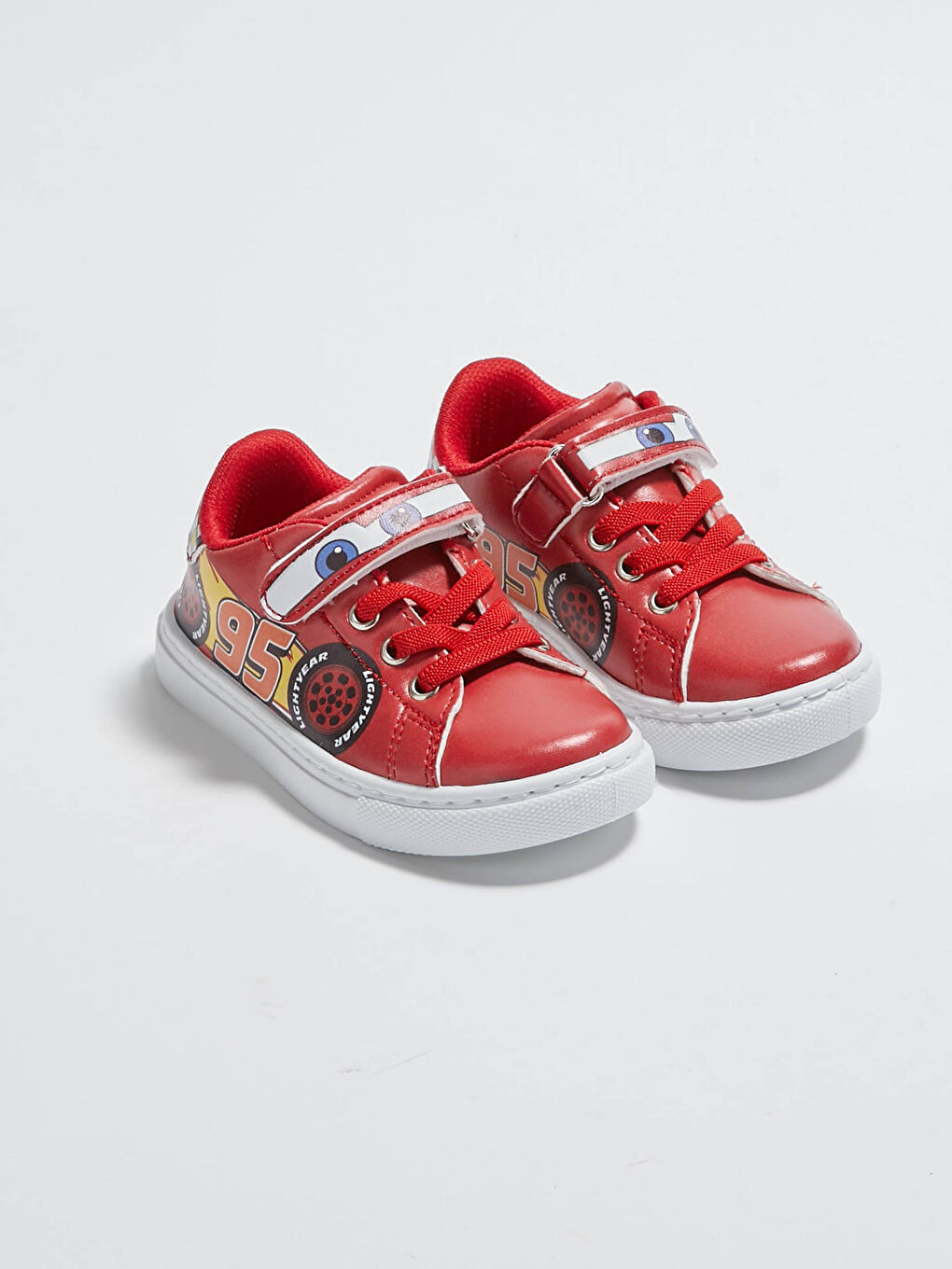 Kırmızı Cars Lisanslı Erkek Bebek Günlük Spor Ayakkabı