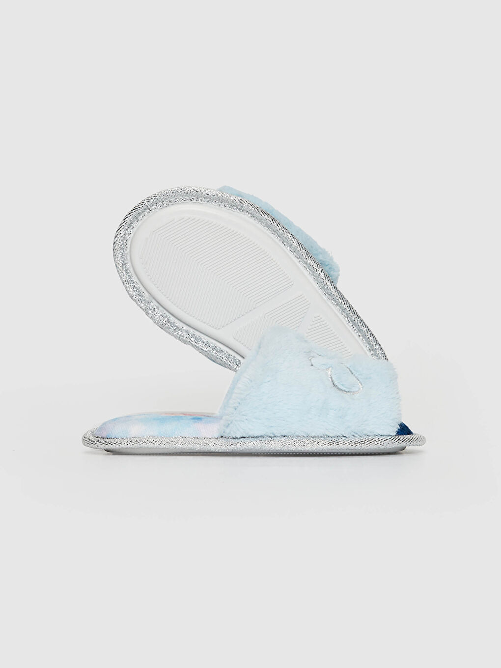 Mavi Kız Çocuk Frozen Lisanslı Ev Terliği -3