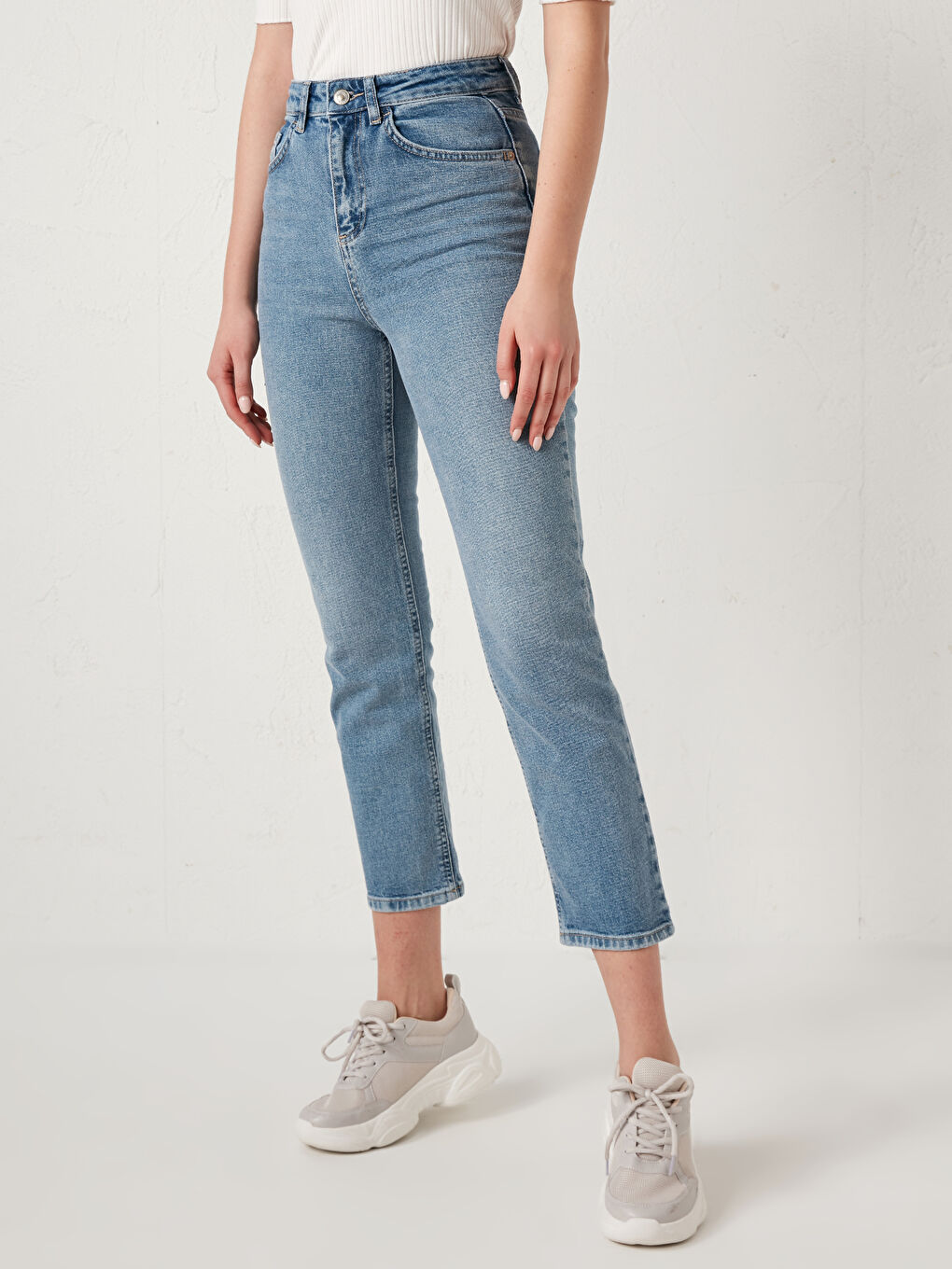 LCW Jeans Straight Fit Women's Rodeo Jeans -S1CA07Z8-311