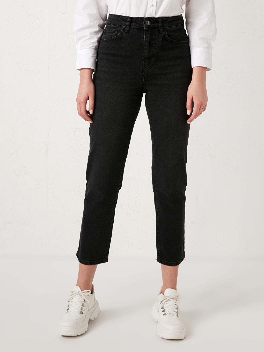 LCW Jeans Τζιν Rodeo Ίσια Γραμμή για Γυναίκες με Ψηλή Μέση -S1CA16Z8-327