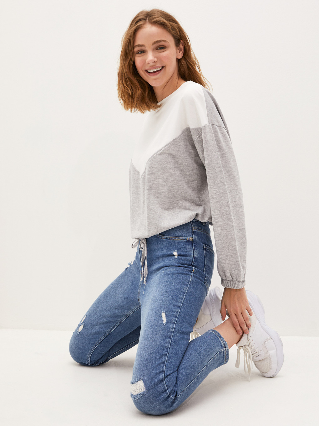 High Waist Slim Fit Women's Rodeo Jeans-1