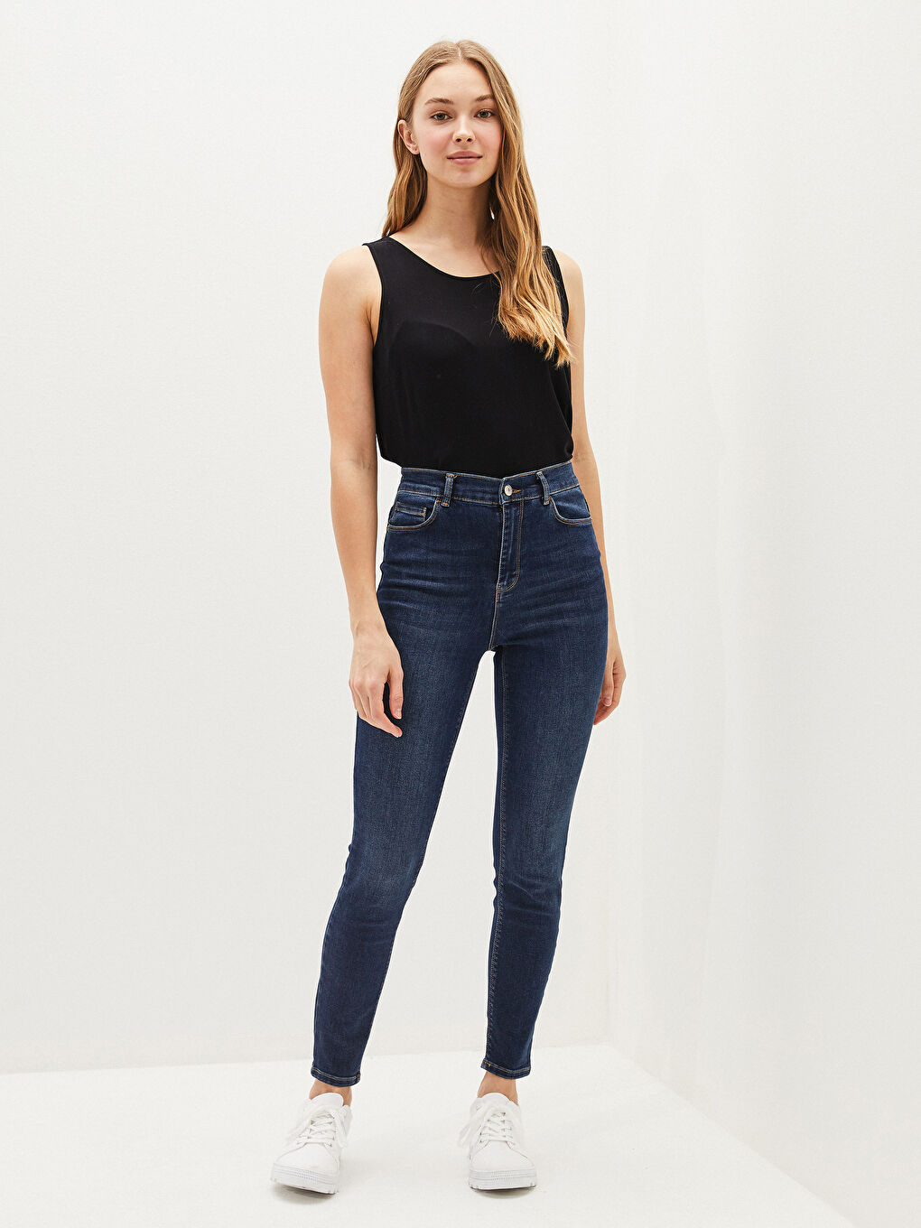 LCW Jeans High Waist Slim Fit Women's Rodeo Jeans -S1CB67Z8-309