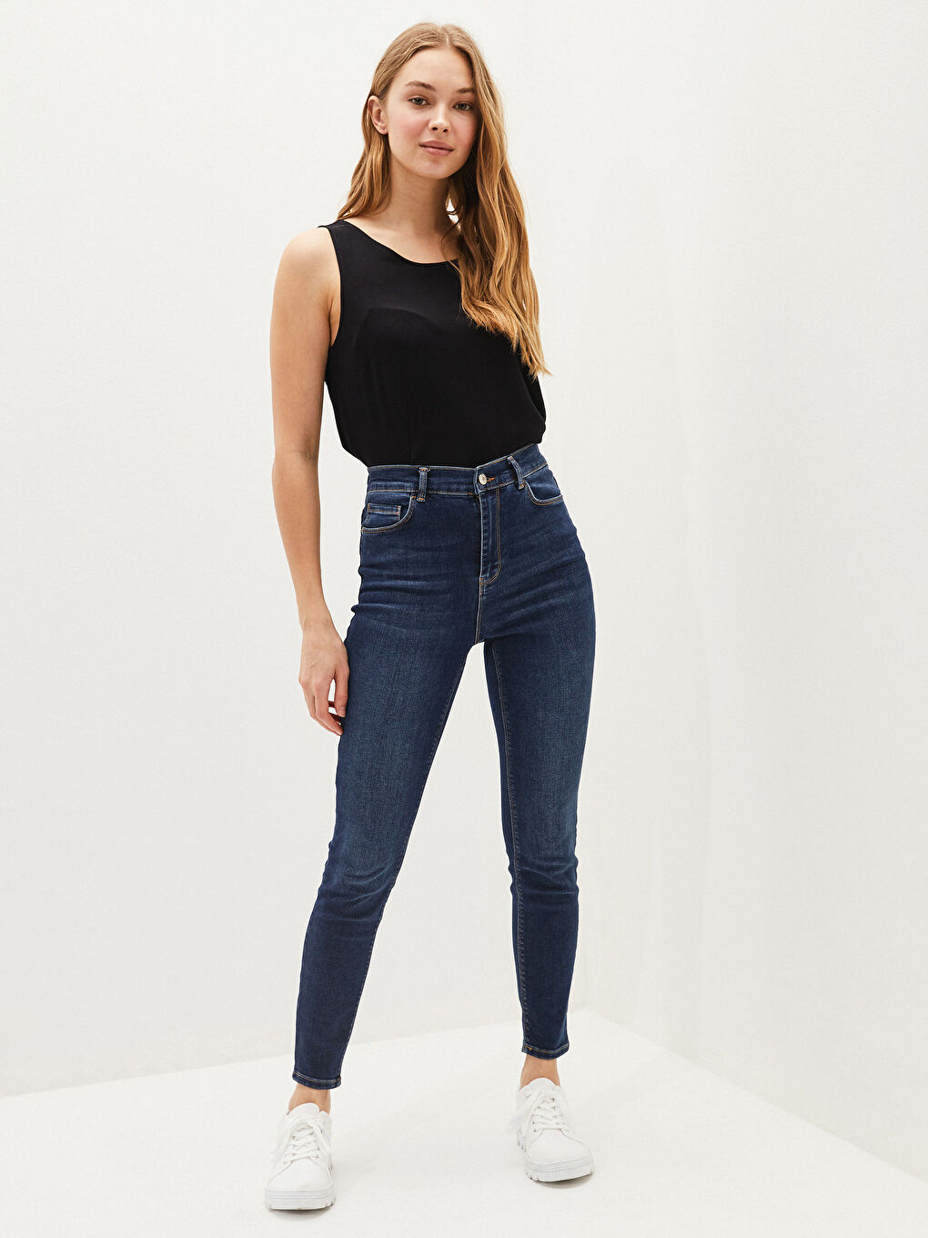 LCW Jeans High Waist Slim Fit Women's Rodeo Jeans -S1CB67Z8-309