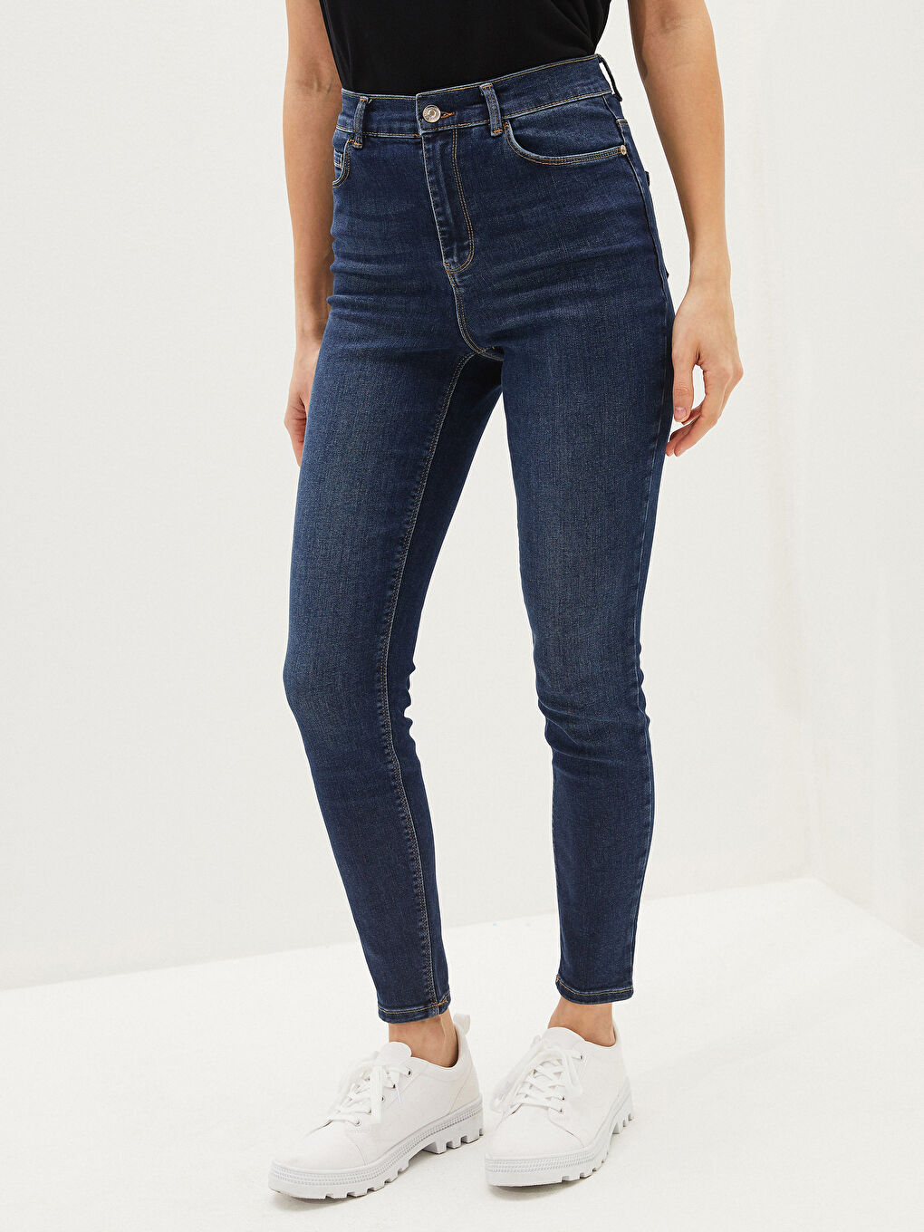 LCW Jeans High Waist Slim Fit Women's Rodeo Jeans -S1CB67Z8-309
