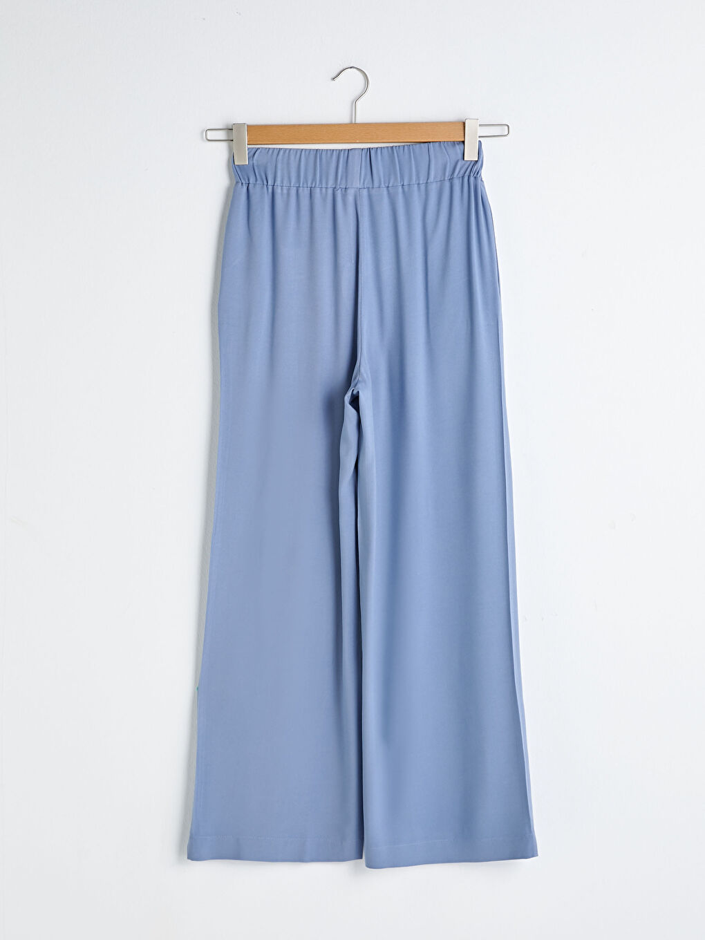 Elastic Waist Comfortable Fit Plazzo Woman Trousers-6