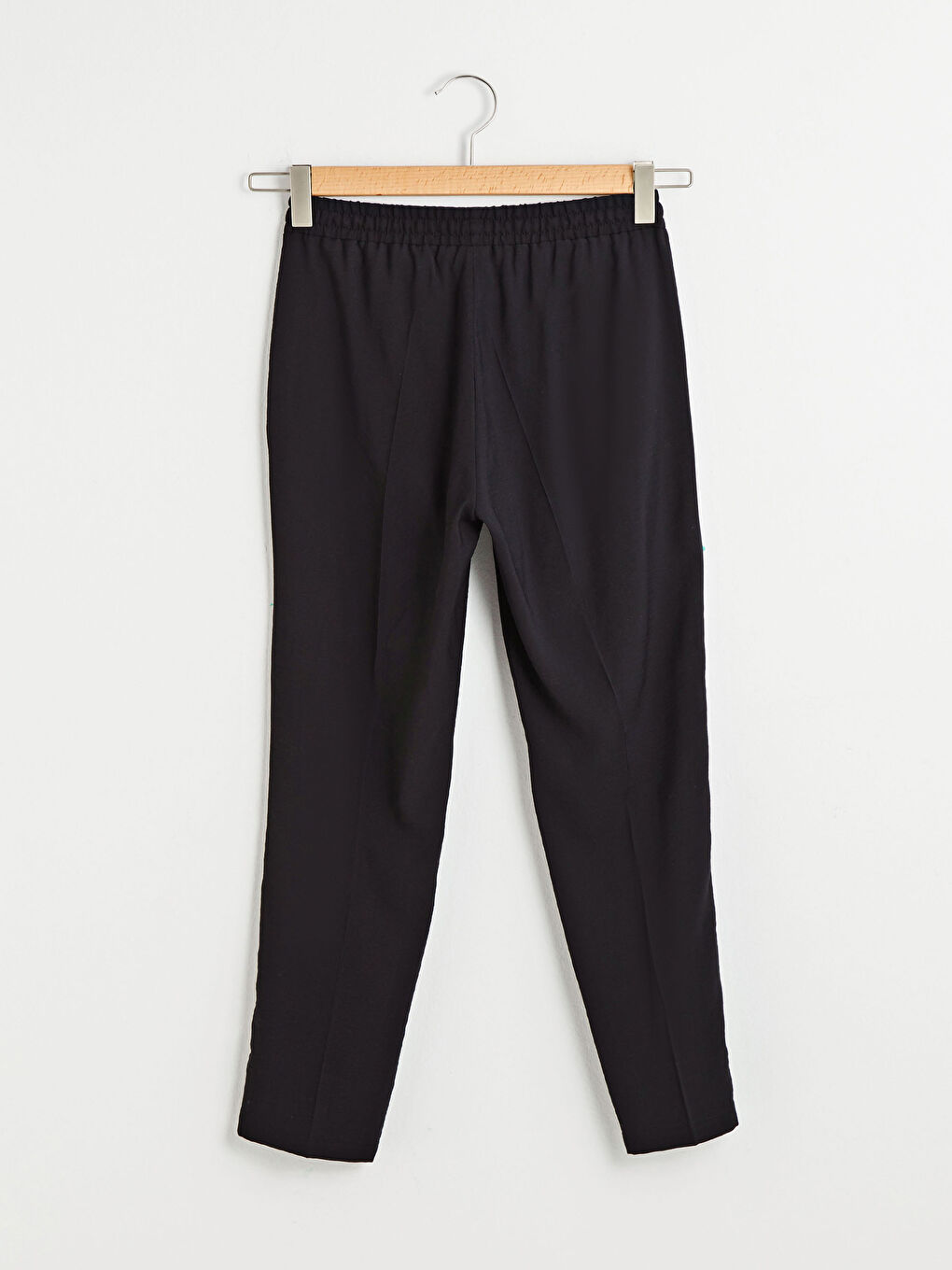 Siyah Beli Lastikli Harem Pantolon-5