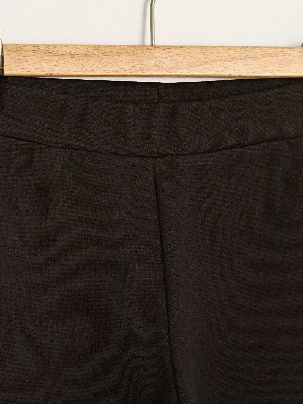 Siyah Basic Kız Çocuk Uzun Tayt-2