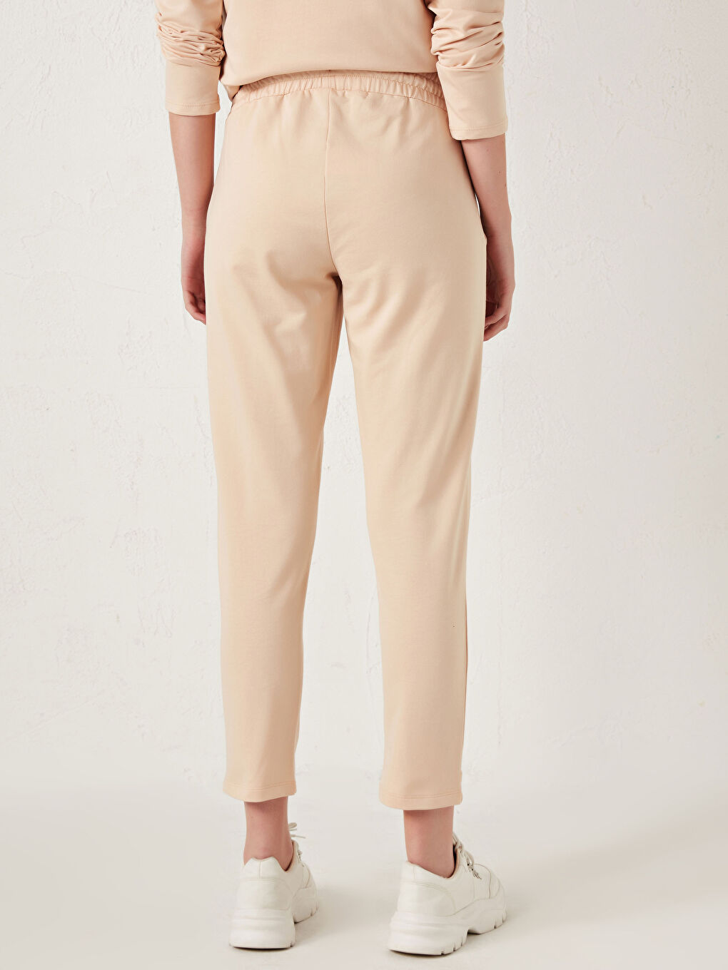 تونيك سترة حمل بكول مدور بسيط-12