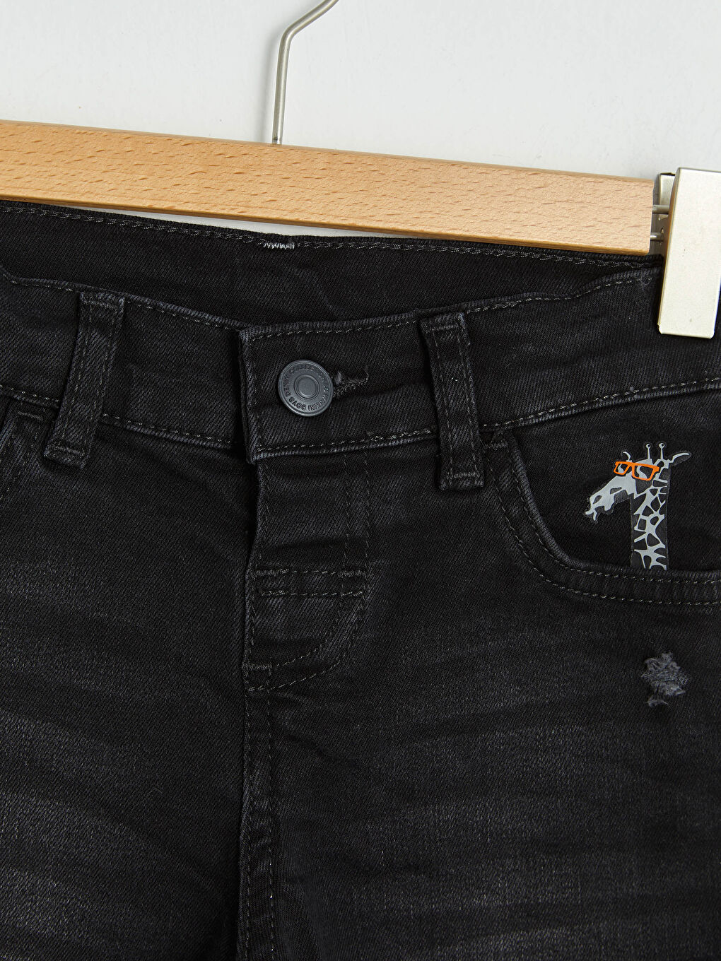 LCW Kids Printed Boy Jean Shorts -S1CC68Z4-326