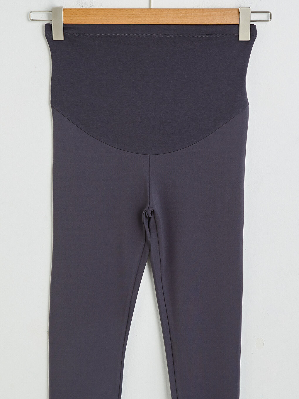 Belly Panel Maternity Leggings-12