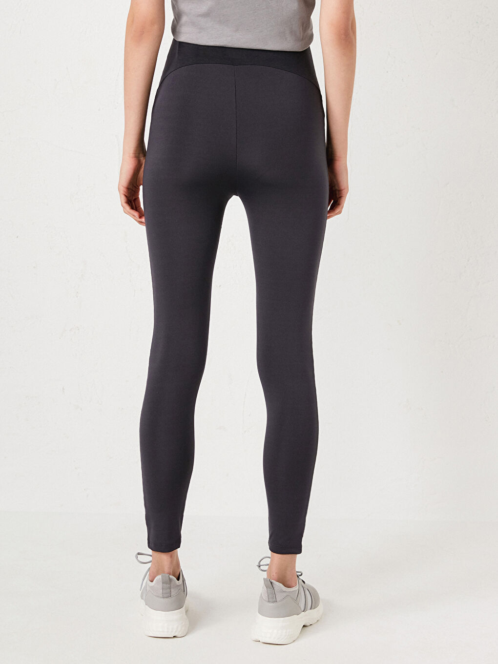 Belly Panel Maternity Leggings-4