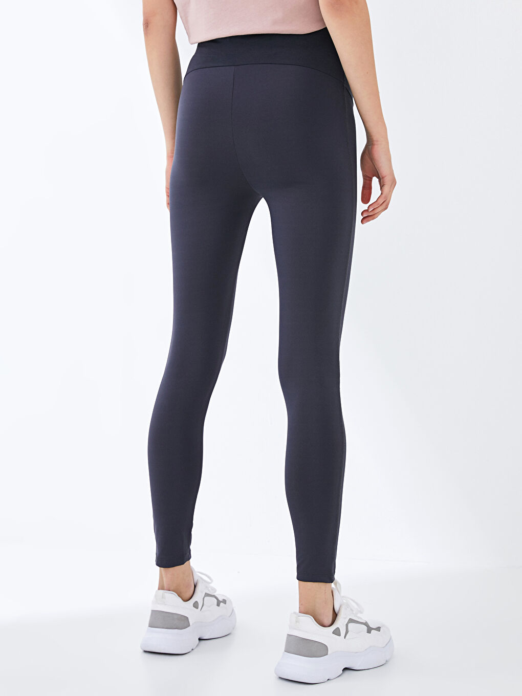 Belly Panel Maternity Leggings-7