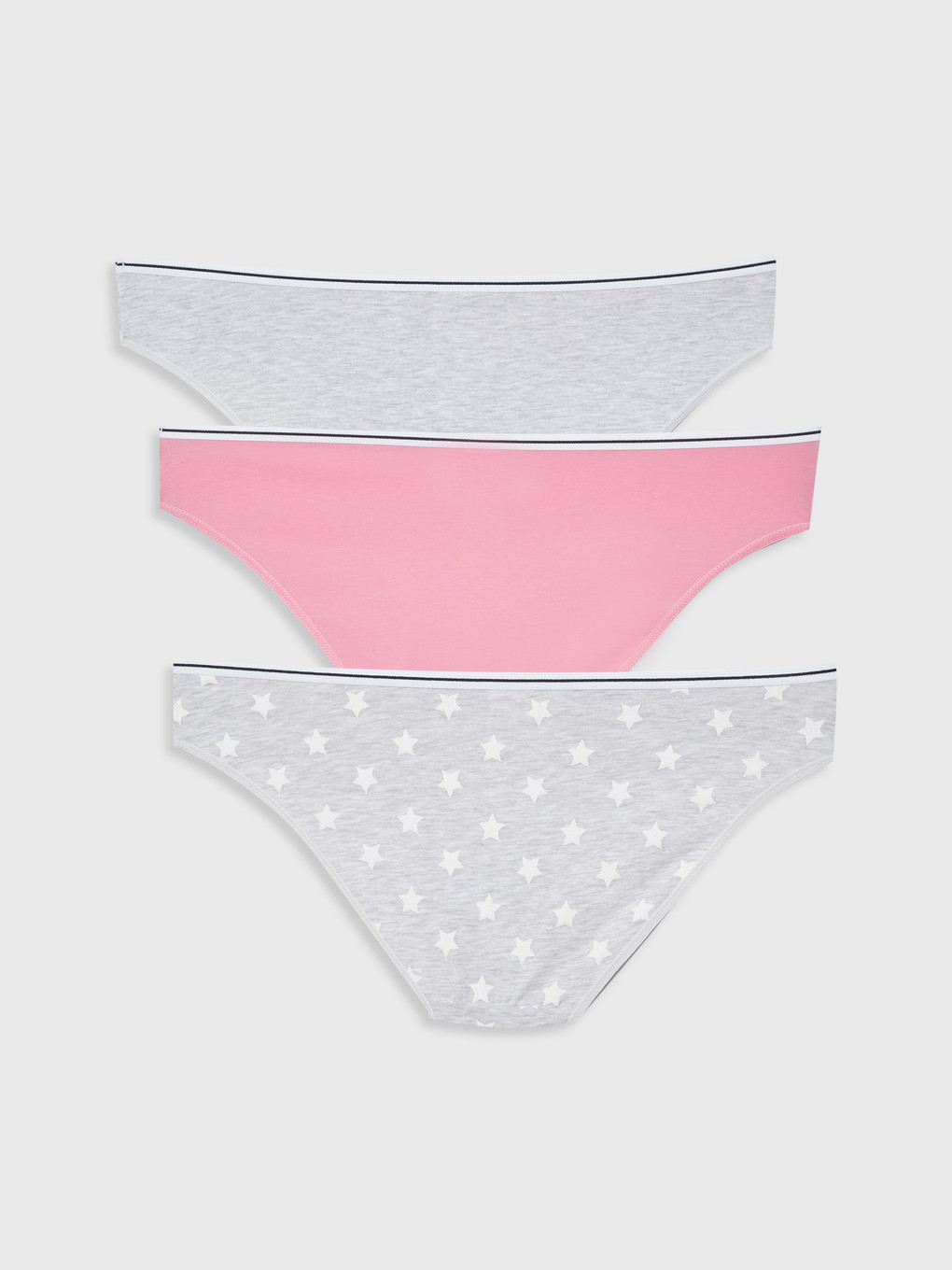 Printed Bikini Panties 3 Pieces-1