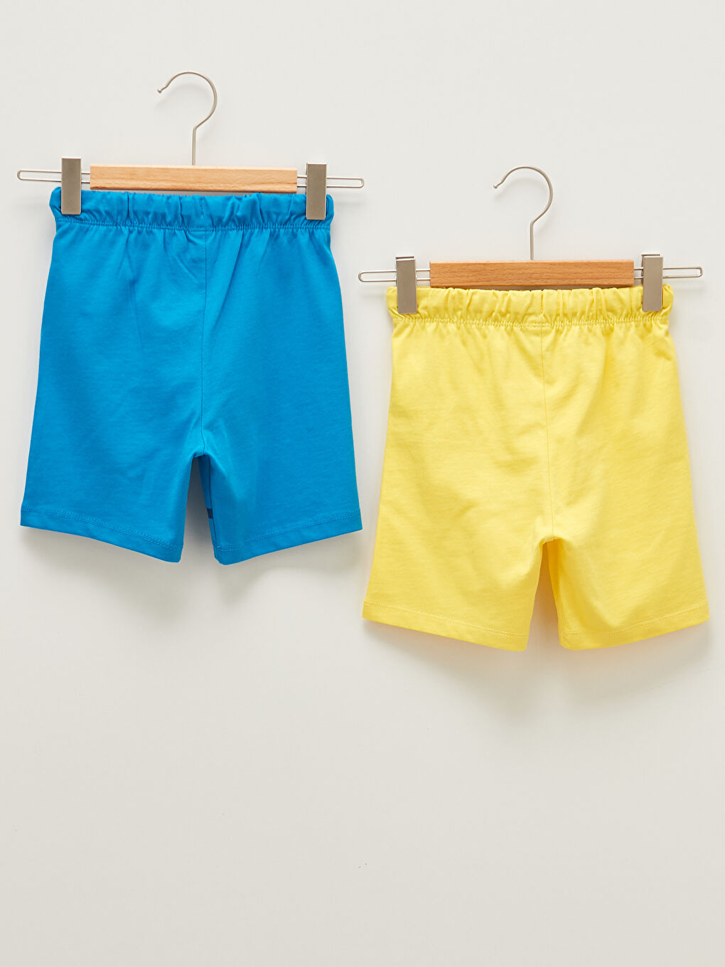 Elasticated Waist Cotton Baby Boys' Shorts 2 Pack-1