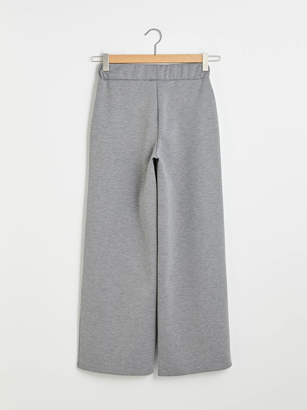 Elasticated Waist Wide Leg Women's Sweatpants-5