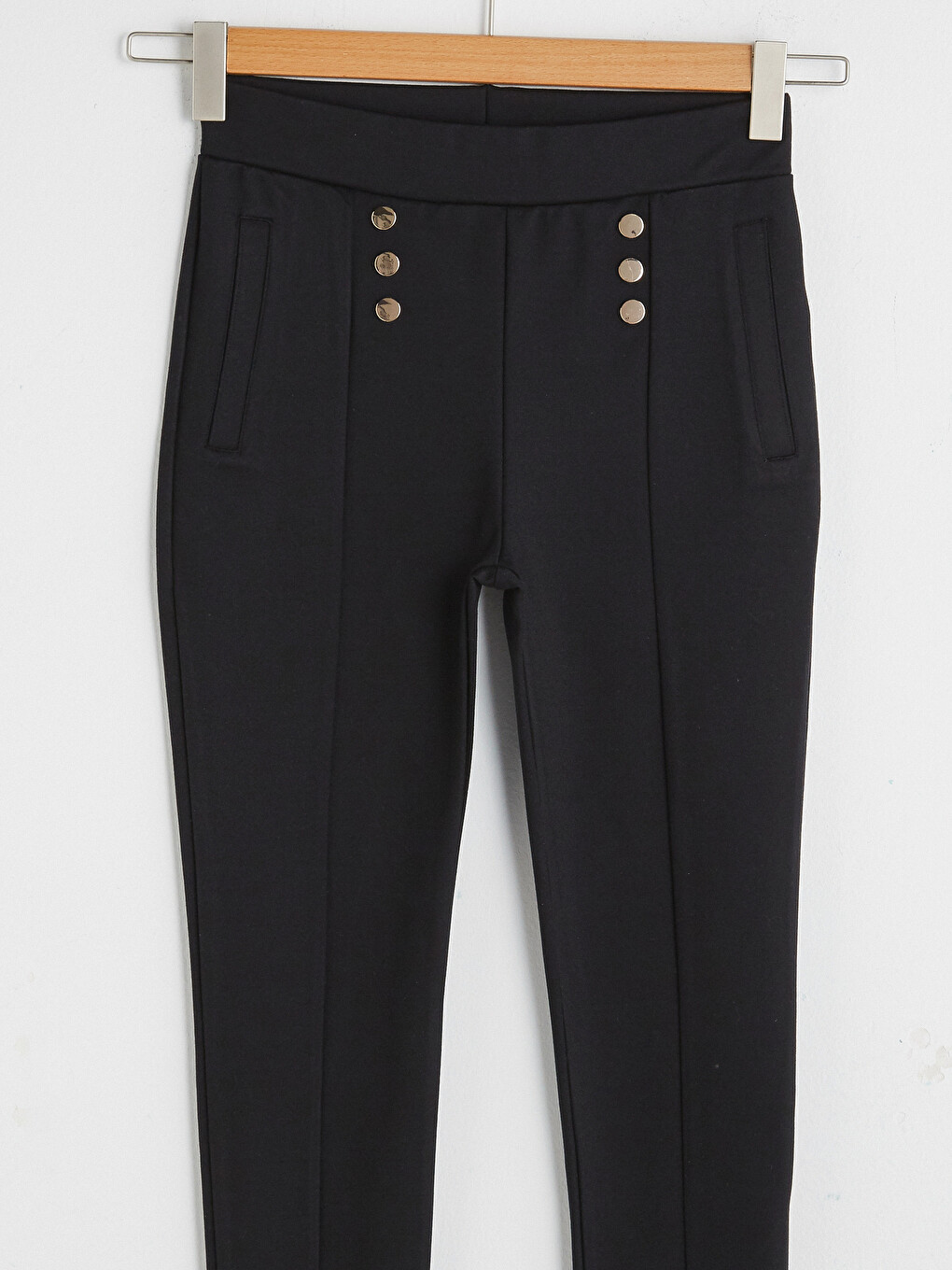 High Waist Skınny Fit Women Trousers-6