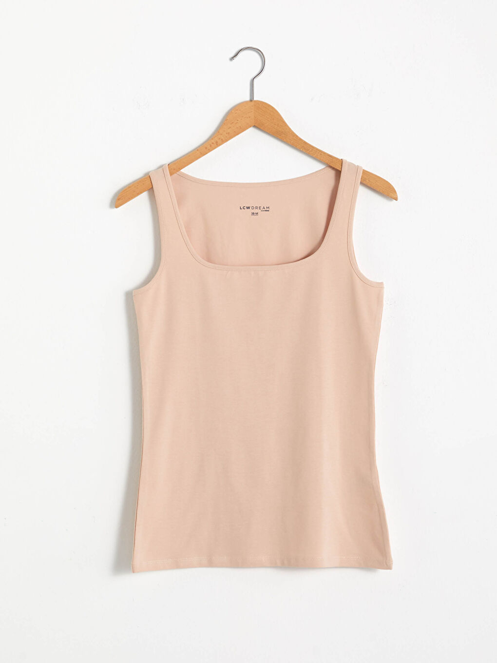 Square Neck Cotton Tank Top