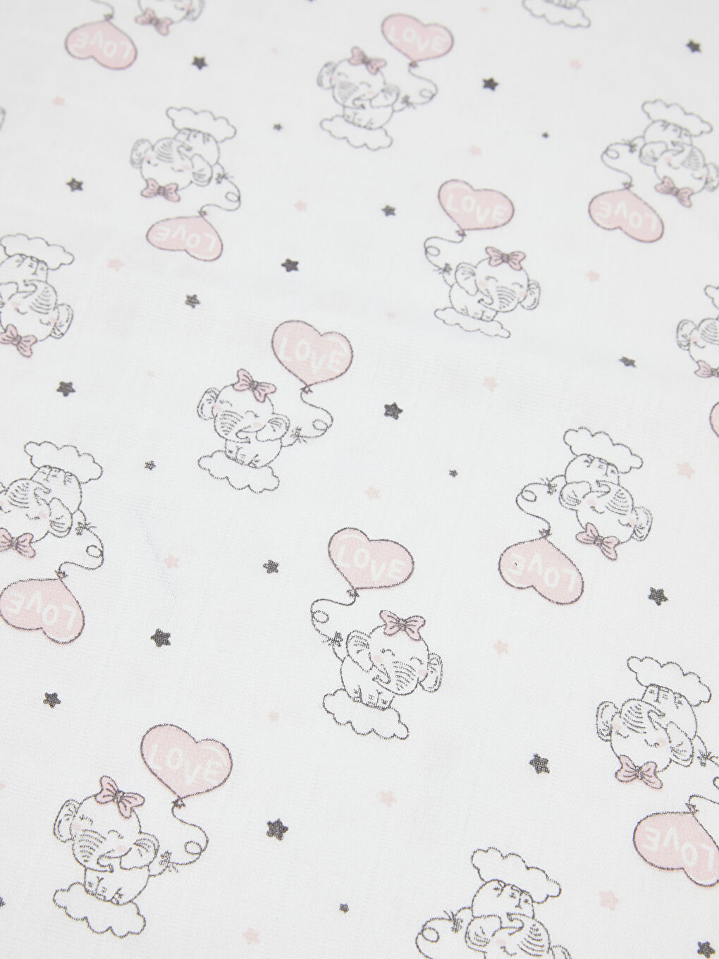 Cotton Baby Girl Muslin Nappy 2 Pieces-2